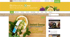 Desktop Screenshot of botanicalme.com